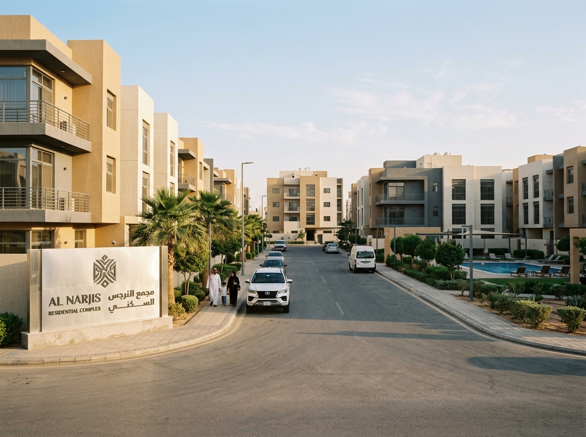 مجمع سكني النرجس – حي النرجس