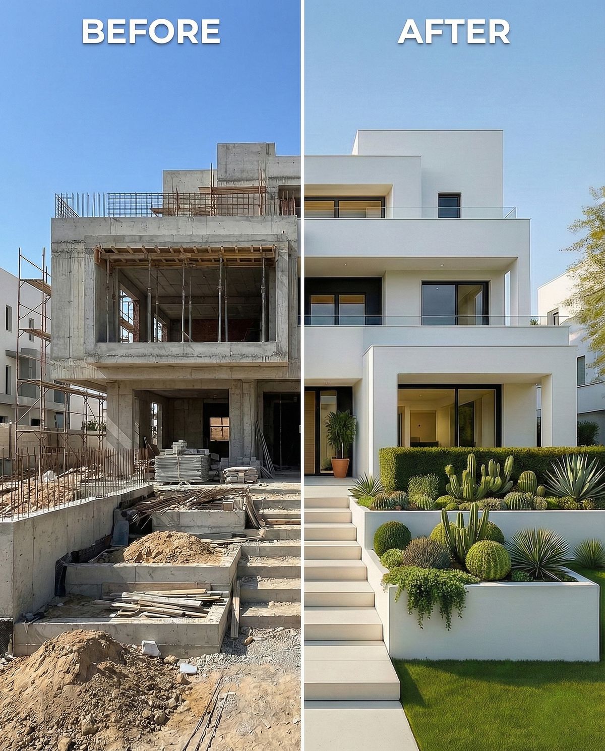 مشروع إشراف هندسي متكامل لفيلا سكنية عصرية – حي الملقا